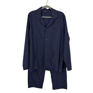 Hugo Boss Urban Pyjama Pajama Set Long Sleeve 100% Cotton Men's Size L